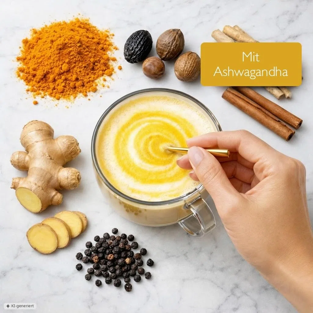 EWL BIO Goldene Milch 600g | Golden Milk mit Kurkuma & Ashwagandha | Dose | ergänzt durch Ingwer, Ceylon Zimt, Ceylon Pfeffer & Kokosblütenzucker I Kurkuma Latte bio mit Dosierlöffel