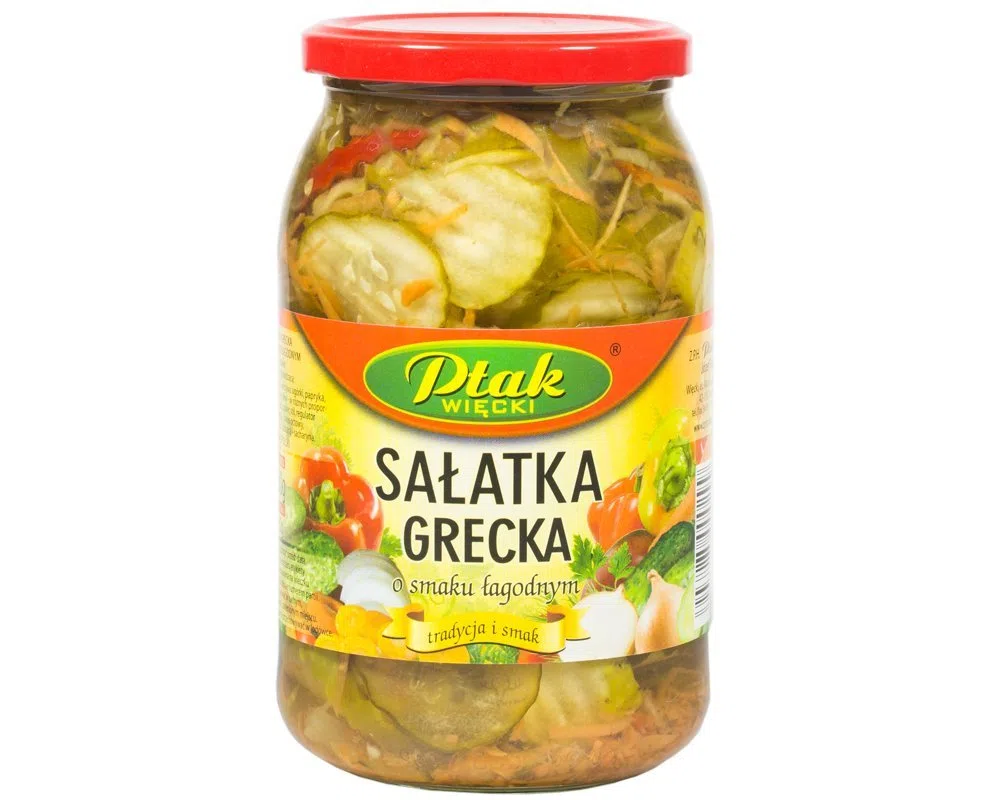 Ptak Griechischer Salat mit milden Geschmack 880g