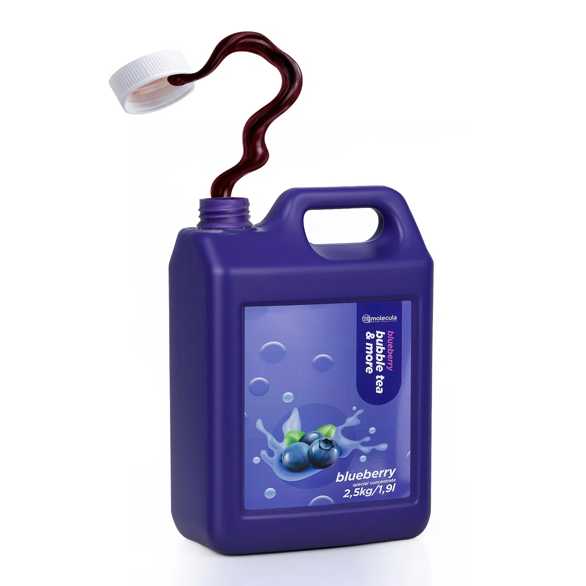 SIRUP FÜR BUBBLE TEA 2,5kg | 1900ml | KONZENTRAT-SAFT-Blaubeere