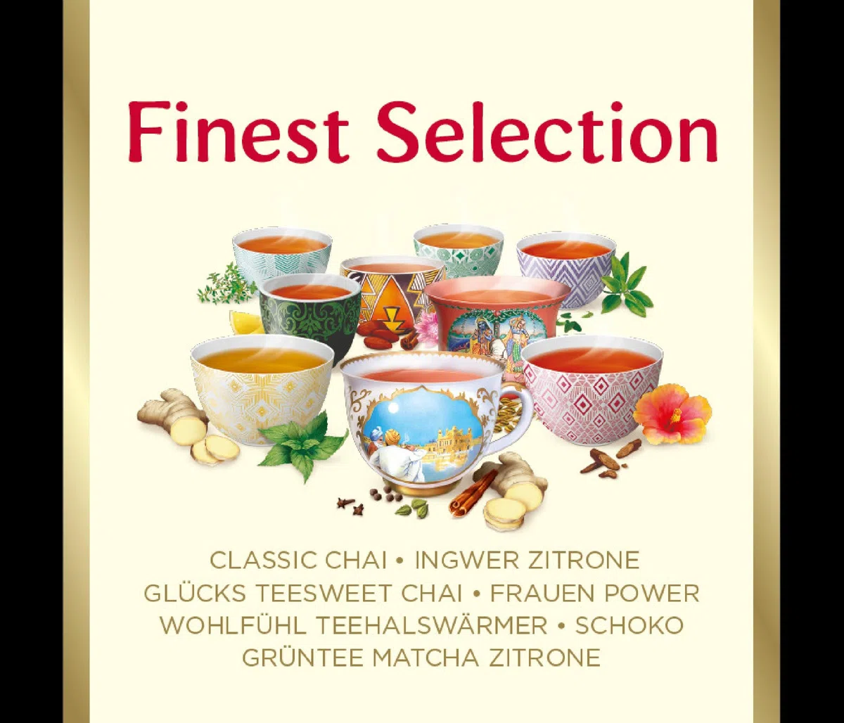 Yogi Tea Finest Selection - 9 Bestseller Teesorten: Classic, Ingwer-Zitrone, Glückstee, Sweet Chai, Frauen Power, Wohlfühl Tee, Halswärmer, Schoko und Grüntee Matcha Zitrone, 6x18 Beutel