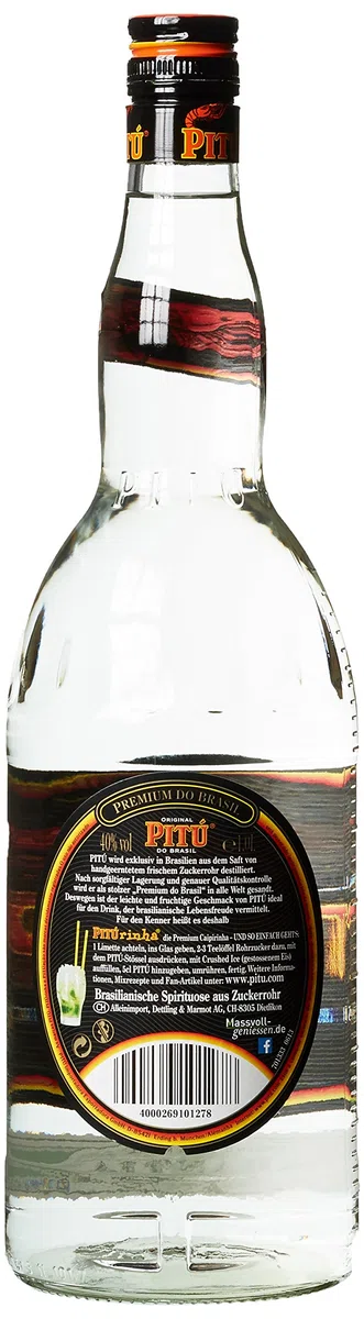 Pitu Premium do Brasil Cachaca (1 x 1.0 l)