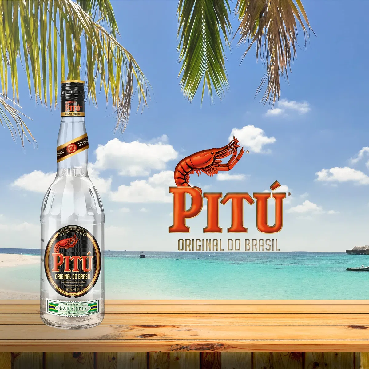 Pitu Premium do Brasil Cachaca (1 x 1.0 l)