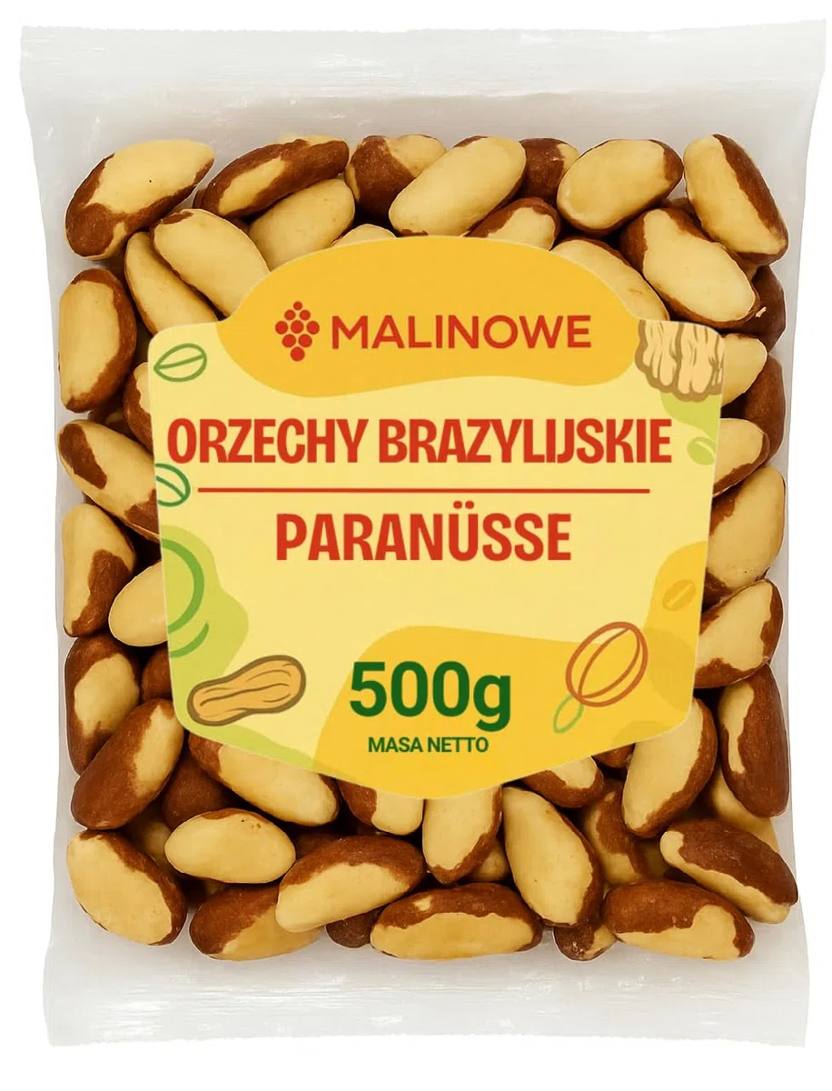Malinowe PARANUSS 500g Ganze Nüsse