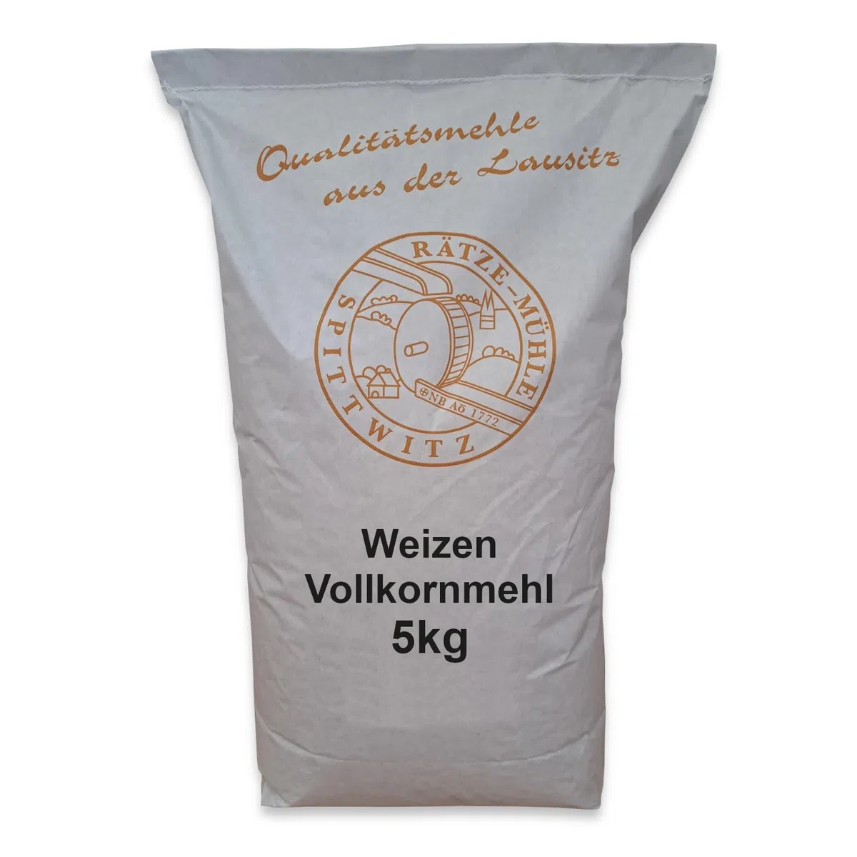 Weizenvollkornmehl 5kg frisch aus der Rätze-Mühle in bester Qualität 100% regional und naturbelassen (5 kg)