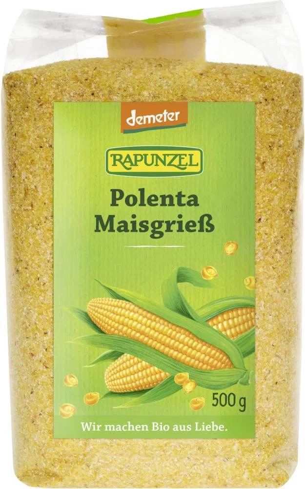 Rapunzel Bio Polenta Maisgrieß, demeter (6 x 500 gr)