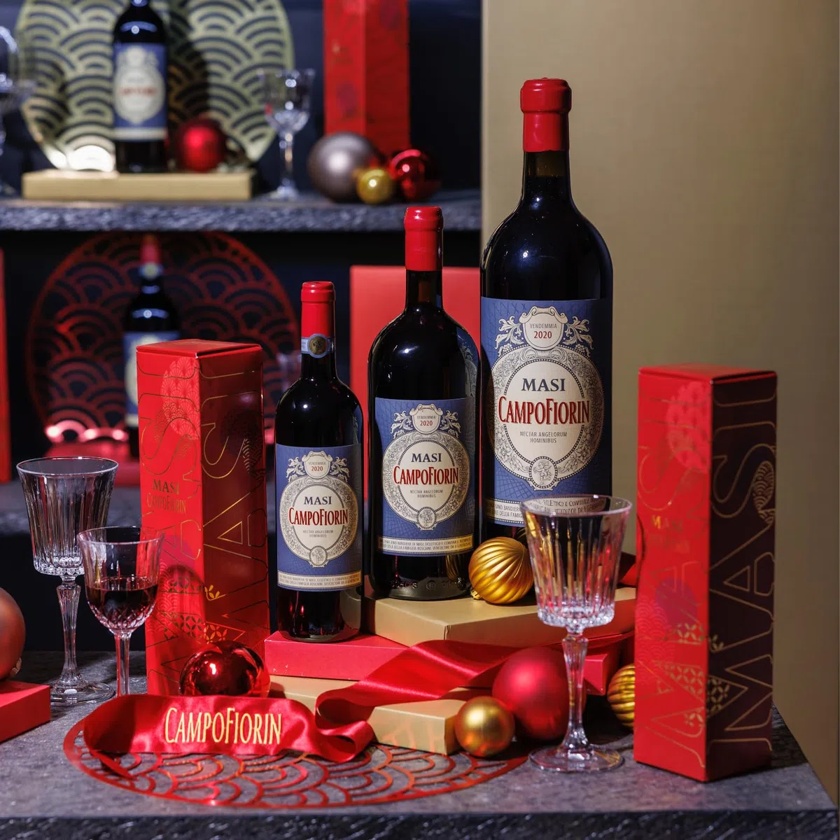 CHRISTMAS EDITION | MASI "CAMPOFIORIN" 2022 | Rosso Verona IGT | 750 ml | Geschenkverpackung