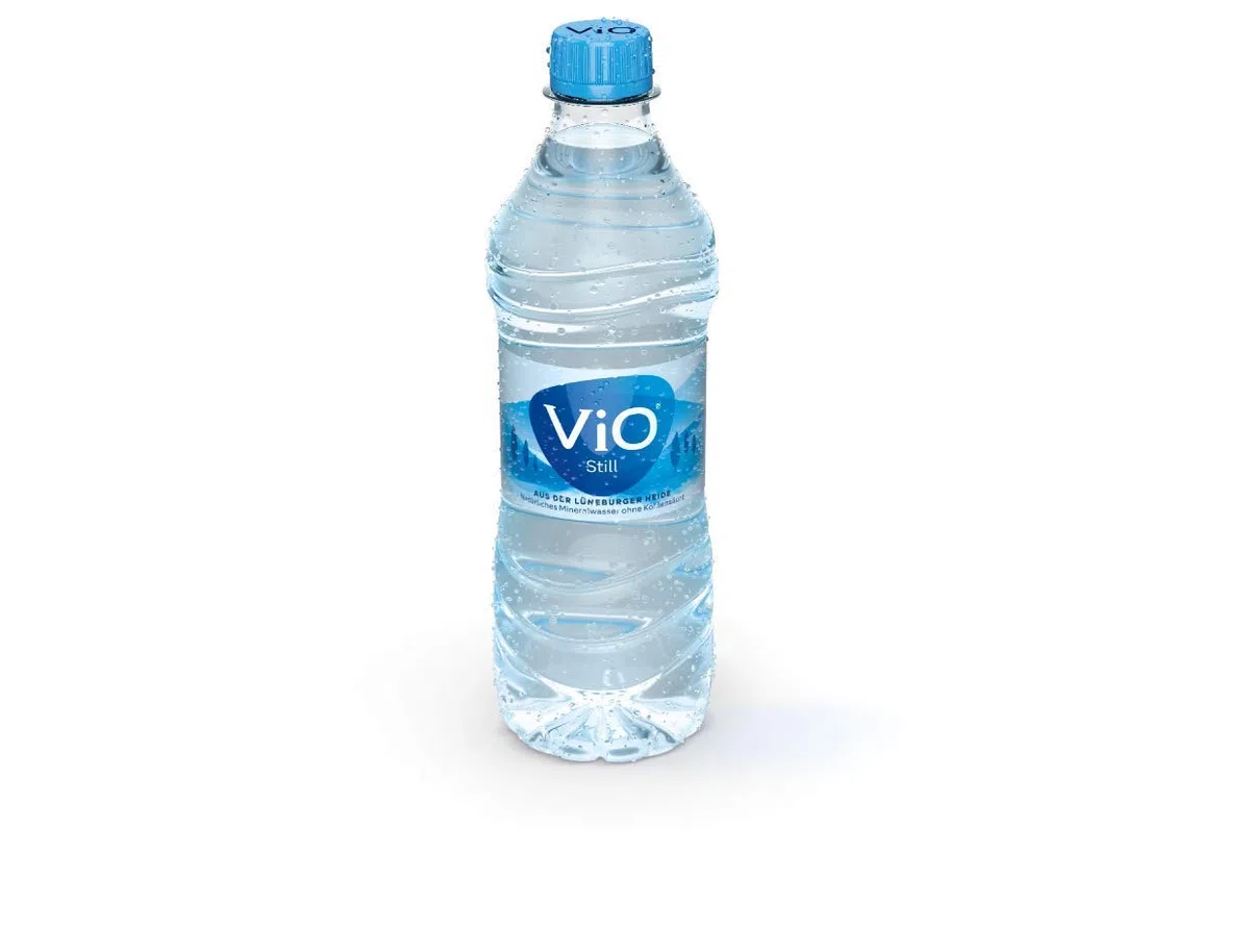 ViO Bio Wasser Still - Natürliches Mineralwasser ohne Kohlensäure - mit weichem Geschmack - Stilles Wasser in umweltfreundlichen, 100 % recycelbaren Einweg Flaschen (18 x 500 ml)
