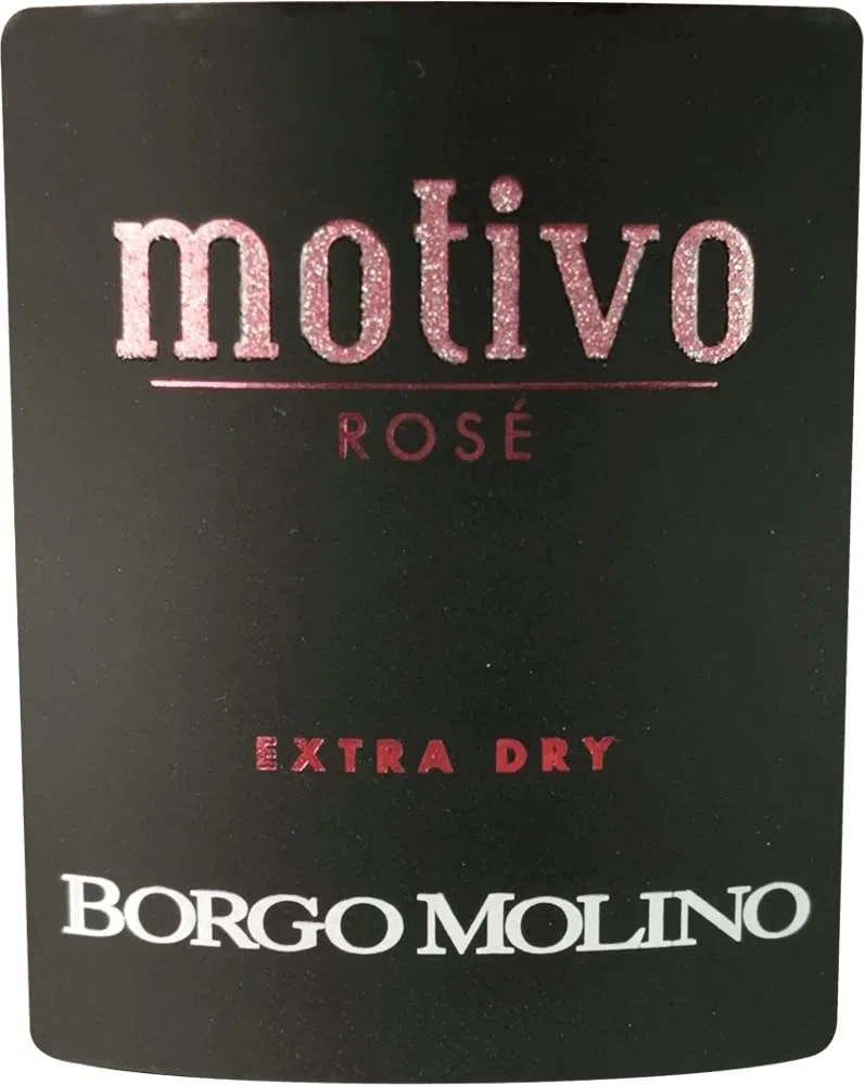 VINELLO 6er Weinpaket Italien - Motivo Rosé extra dry - Borgo Molino mit VINELLO.weinausgießer | 6 x 0,75 Liter
